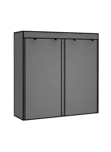 Fabric Polypropylene &amp; Metal Double-Sided Shoe Rack 7 Layers Cabinet For Storage &amp; Saving Space YQF-2243 (W110x D30 x H90)cm