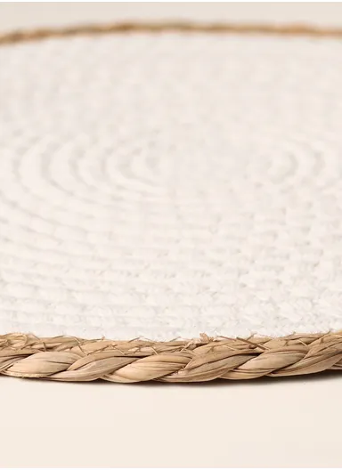 40cm Easy Clean Heat Resistant Placemat Woven Table Mat For Kitchen Dining Room YX2023-6