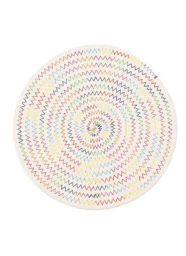 40cm Textile Easy Clean Heat Resistant Placemat Woven Table Mat For Kitchen Dining Room YX2023-5 - Beige