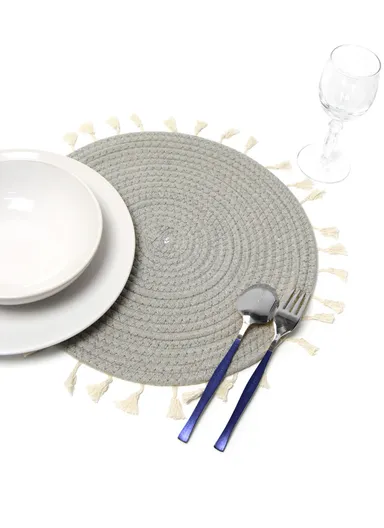 40cm Textile Elegant Multipurpose Table Mat For Kitchen &amp; Dining Room YX2023-8