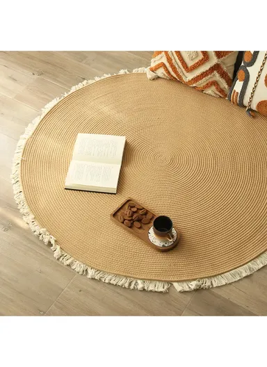 60cm Easy Clean Heat Resistant Placemat Woven Table Mat For Kitchen Dining Room YX2023-10