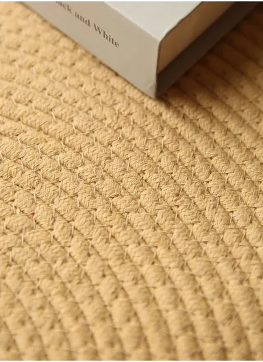 60cm Easy Clean Heat Resistant Placemat Woven Table Mat For Kitchen Dining Room YX2023-10