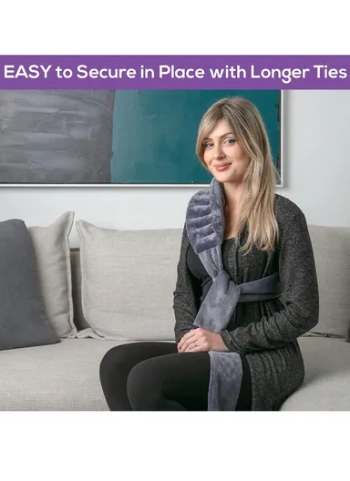 Microwavable Extra Large Heating Pad for Back, Neck, and Shoulders, Portable Hot/Cold Pain Relief (L2 x W21 x H180)cm