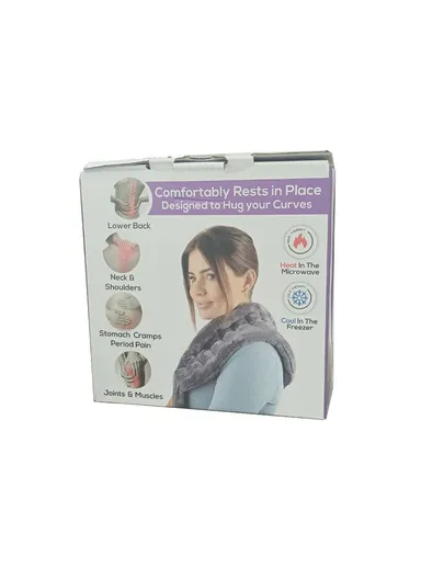 Microwavable Extra Large Heating Pad for Back, Neck, and Shoulders, Portable Hot/Cold Pain Relief (L2 x W21 x H180)cm