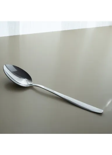 Sahara Mirror Finish Service Spoon 2.5 / 274 mm - Silver