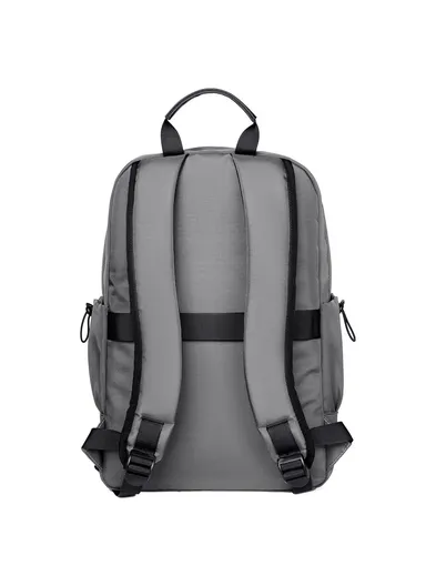 Large Capacity Waterproof Oxford Cloth Backpack Men Dual Shoulder Laptop Bag 795 (W28.5 x D15.5 x H43)cm - Dark Grey