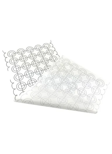 26x60cm Fiberglass Cloth &amp; Silicone Macaron Baking Mat Non-Stick Kneading Dough Pad Cookies Pastry Sheet Liner - Red