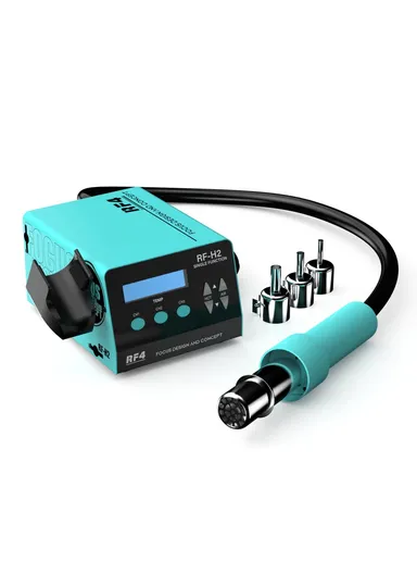 1000W SMD BGA Hot Air Gun Soldering Station Digital Display Intelligent BGA Rework Station RF-H2 - EU Plug