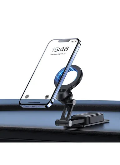 360° Rotation Foldable Dashboard Magnetic Car Phone Holder US-ZJ076