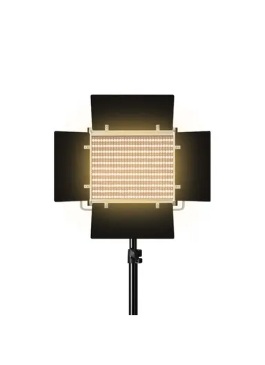 40W LED Video Light With Tripod Stand 3200-6500K Photography Studio Lighting For Video Film Recording W660S - EU Plug