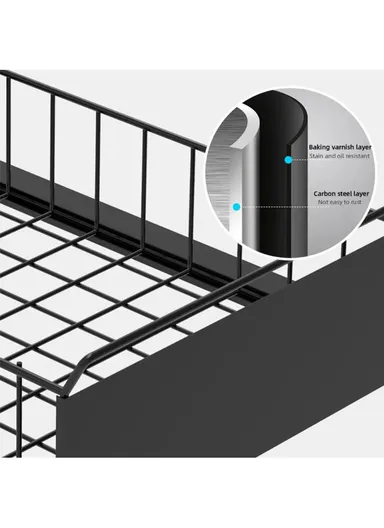 2-Tier Retractable Kitchen Spice Organizer Cabinet Pull-Out Spice Rack Shelf for Shelf Spice Herbs Teas - White
