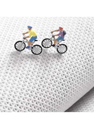 50x80cm Bathroom Rug Household Mat Water Absorption Non-slip Flocking Floor Mat Extra Soft Plush Bath Rug - Khaki