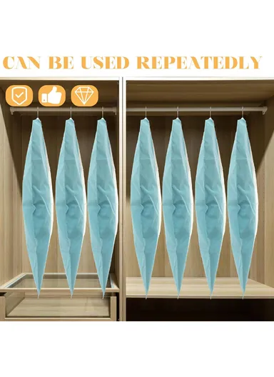 100x60cm Polyester Dust-Proof Suit Protector Cover Garment Bag With Zipper For Clothes JY2211