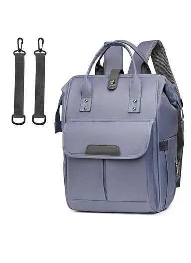  Oxford Cloth Women Baby Casual Diaper Backpack Multifunctional For Hanging On A Stroller 2160 (W26 x D16 x H40)cm