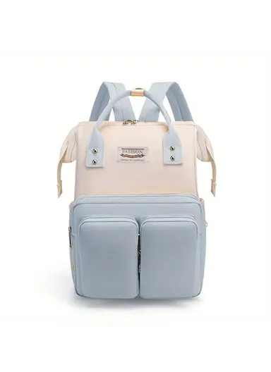 Women's Casual Diaper Backpack, Large Capacity Waterproof With Insulated Compartment 2066 (W24 x D17 x H39)cm