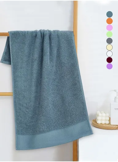 40x70cm Super Absorbent Quick Drying Towel for Face - White