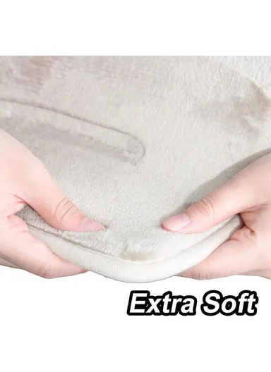 45x75cm Strong Water Absorbent Non-Slip Polyester Microfiber Bath Floor Mat 