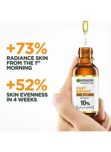 30ml Fast Bright 10% Pure Vitamin C Brightening Overnight Serum - 30ml