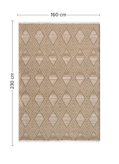 160x230cm AQUA Series Modern Microfiber Polyester &amp; Cotton Turkish Carpet For Living Room AU003