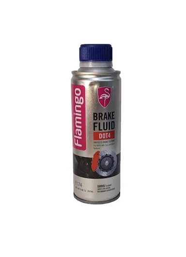 250ml Flamingo Brake Fluid DOT4