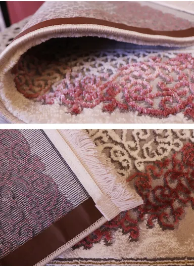 (160x230)cm Timeless Allure of French Wool Thread Carpet - Beige