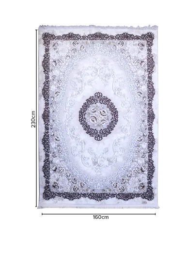 (160x230)cm Timeless Allure of French Wool Thread Carpet - Beige