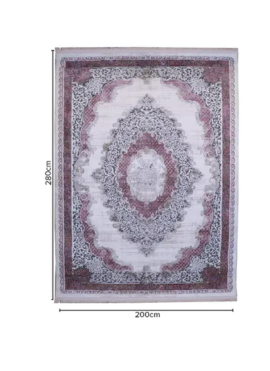 (200x280)cm Timeless Beauty Of French Silk Thread Carpet - Brown