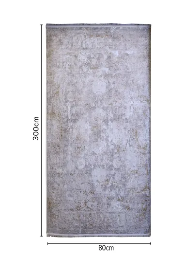 (80x300)cm Timeless Beauty Of French Silk Thread Carpet