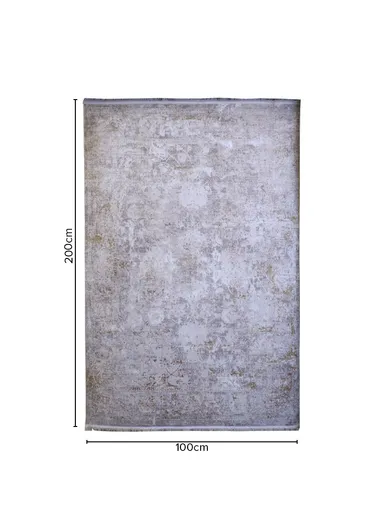 (100x200)cm Timeless Beauty Of French Silk Thread Carpet