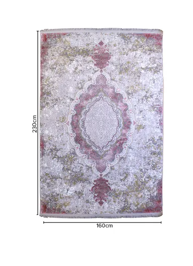 (160x230)cm Timeless Allure of French Wool Thread Carpet - Beige
