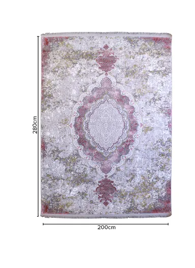 (200x280)cm Timeless Allure of French Wool Thread Carpet - Beige