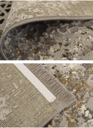 (160x230)cm Timeless Allure of French Wool Thread Carpet - Beige