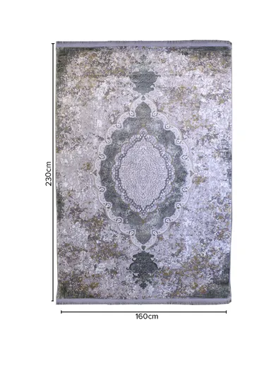 (160x230)cm Timeless Allure of French Wool Thread Carpet - Beige