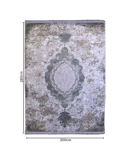 (200x280)cm Timeless Allure of French Wool Thread Carpet - Beige