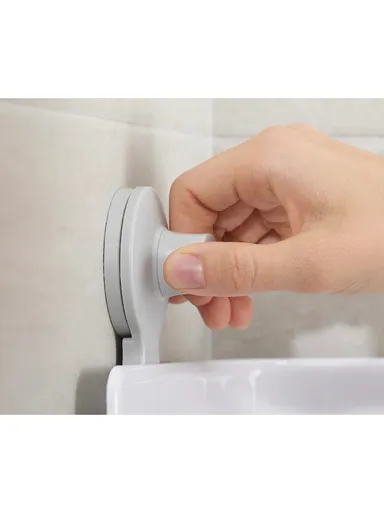 Acrylonitrile Butadiene Styrene EasyStore Corner Shower Caddy Shelf Draining 2 Packs (L18 x W26.5 x H45)cm