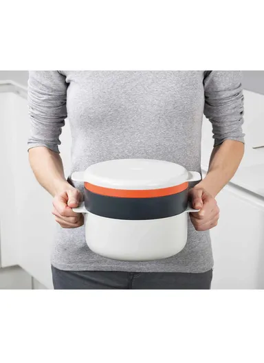 2 Pcs 2L Alloy Steel Steamer Griddle Cooking Pots With Lids Set For Easy Quick Cooking