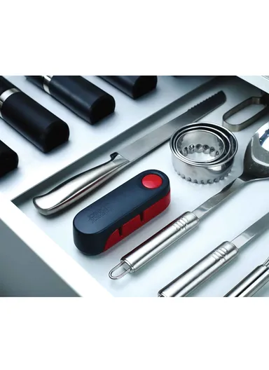 ABS &amp; Ceramic Rota Folding Knife Sharpener (D4 x W12.8 x H4)cm