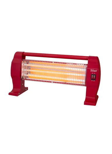 1200W Plastic &amp; Metal Electric 3 Quartz Tubes Heater With 3 Gear Adjustments &amp; Tip-Over Switch ZLN1084 (D41 x W56 x H53)cm
