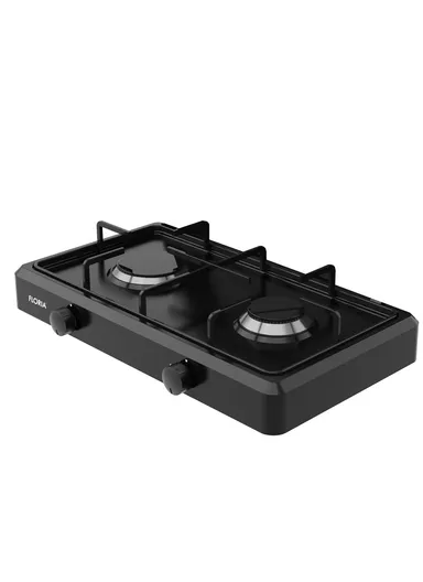 Aluminium Gas Cooker With 2 Burners Resistant To Corrosion ZLN7128 (L37 x W63 x H37)cm