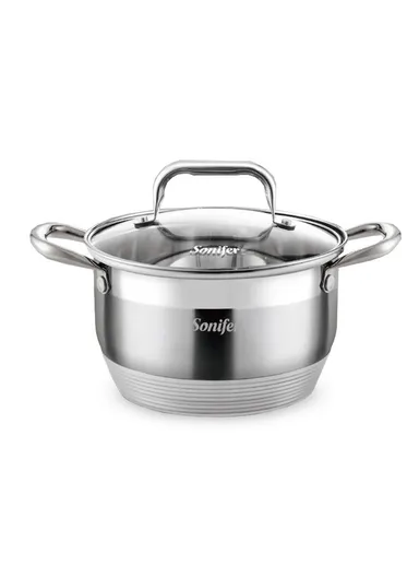 3.9L Wear-Resistant Stainless steel Casserole SF-1140 (D20 x H12)cm