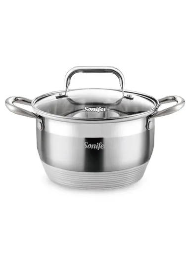 24cm 6.5L Wear-Resistant Stainless steel Casserole SF-1140 (D24 x H14)cm