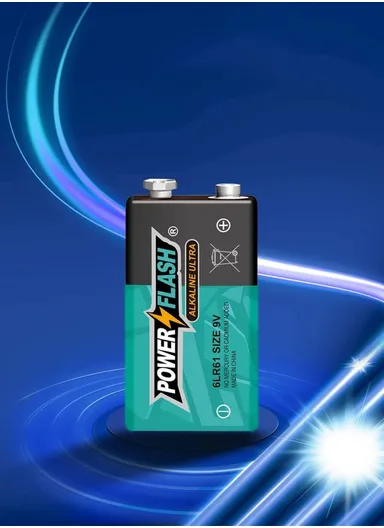 9V Alkaline Battery PF 9V-ALK-1B