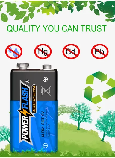 9V Super Heavy Duty Battery PF 9V-HD-1B