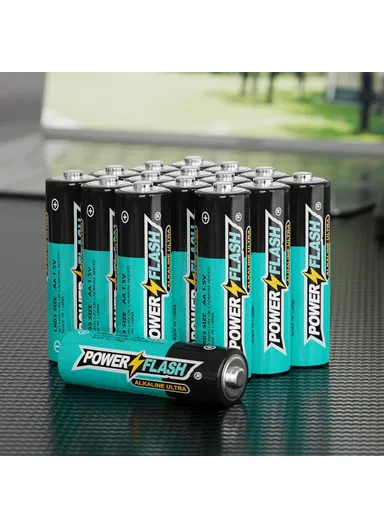 4 Pcs 1.5V AAA Alkaline Batteries PF AAA-ALK-4Bv