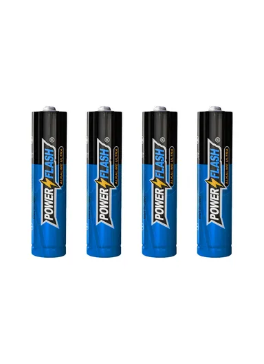 4 Pcs 1.5V AA Heavy Duty Batteries PF AA-HD-4B