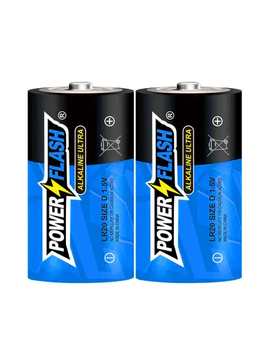 2 Pcs 1.5V D Heavy Duty Batteries PF D-HD-2B