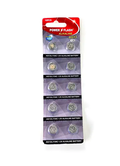 10 Pcs 1.5V Dry Batteries PF LR44-10B