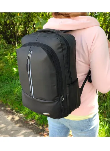 15.6" Laptop Travel Backpack With USB Charging Port &amp; Water Bottle Holders - 2306 (W29 x D12 x H41)cm 