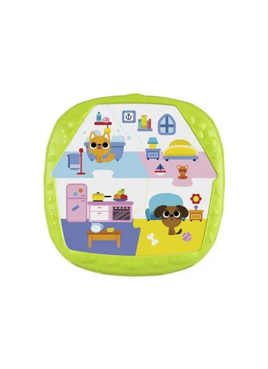 10-36m Plastic 2 In 1 House &amp; Farm Puzzle For Baby 11085