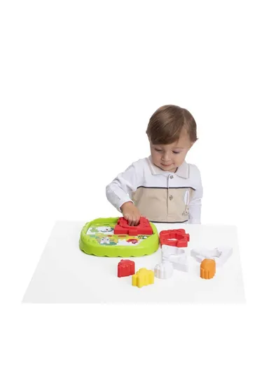 10-36m Plastic 2 In 1 House &amp; Farm Puzzle For Baby 11085